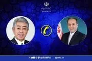 گفتگوی تلفنی وزرای امور خارجه جمهوری اسلامی ایران و ژاپن  