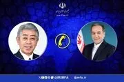 گفتگوی تلفنی وزرای امور خارجه جمهوری اسلامی ایران و ژاپن  