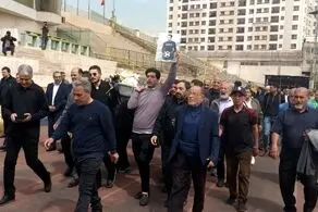 برگزاری مراسم تشییع بازیکن سابق استقلال؛ فرامرز ظلی به خاک سپرده شد + عکس