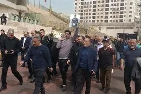 برگزاری مراسم تشییع بازیکن سابق استقلال؛ فرامرز ظلی به خاک سپرده شد + عکس