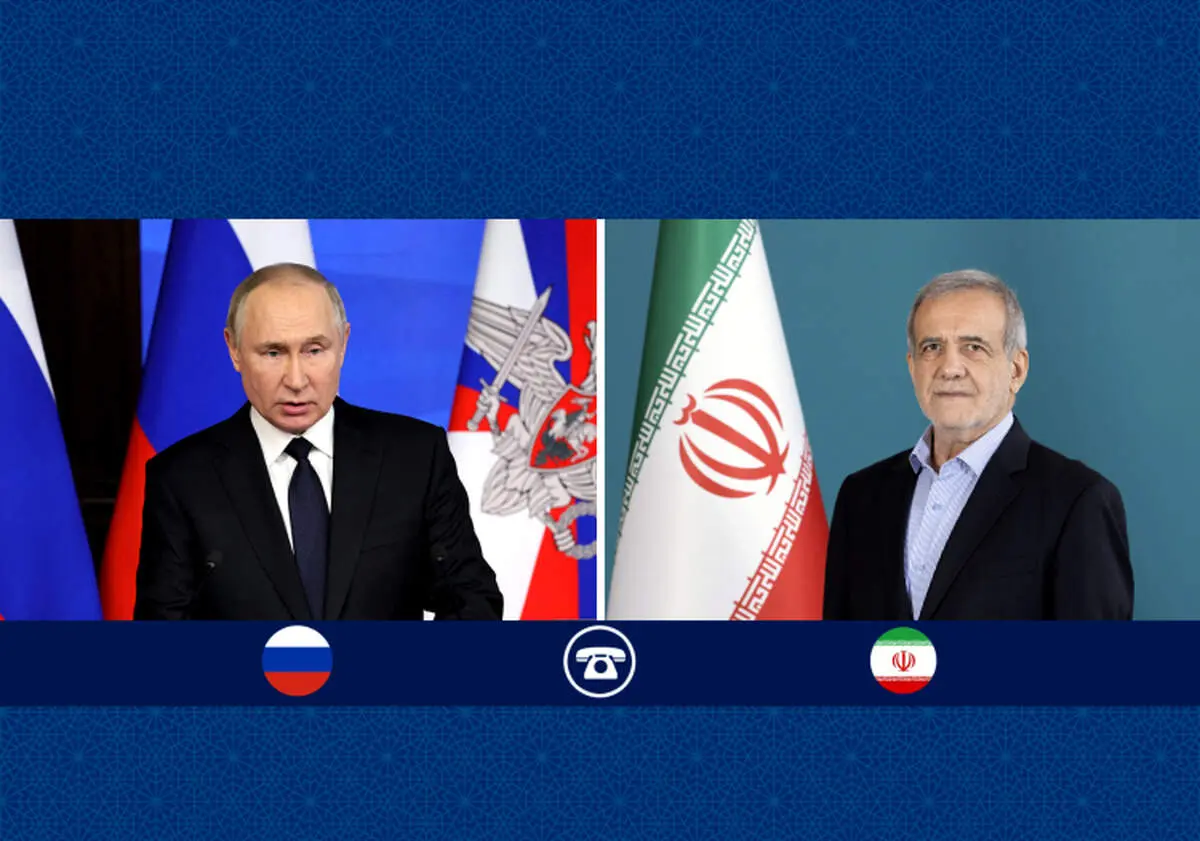 پوتین: روسیه آماده مساعدت‌های فنی لازم درباره مذاکرات ایران و آمریکا است/ تشکر پزشکیان از روسیه برای کمک به اطفای حریق 
