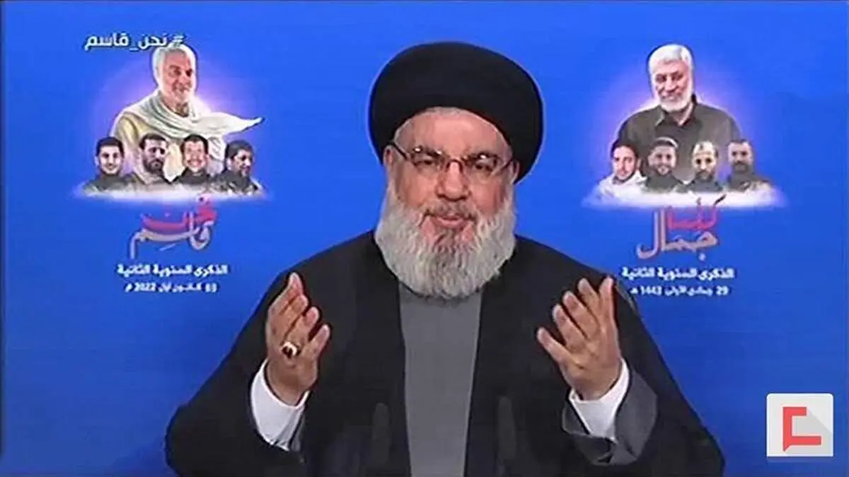 اظهارات جنجالی دبیرکل حزب‌الله درباره علت انفجار در بندر بیروت