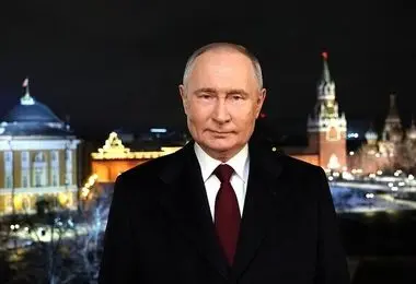 پیام پوتین برای سال نو میلادی 