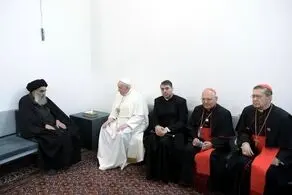 بیانیه دفتر آیت الله العظمی سیستانی از دیدار پاپ