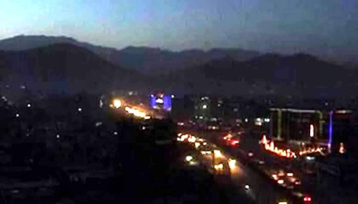 کابل در خاموشی بزرگ/ انفجار مهیب پایتخت را فلج کرد!