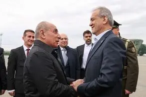 پزشکیان وارد باکو شد 