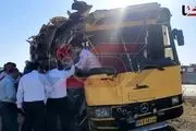  علت تصادف اتوبوس دانشجویان در سمنان اعلام شد