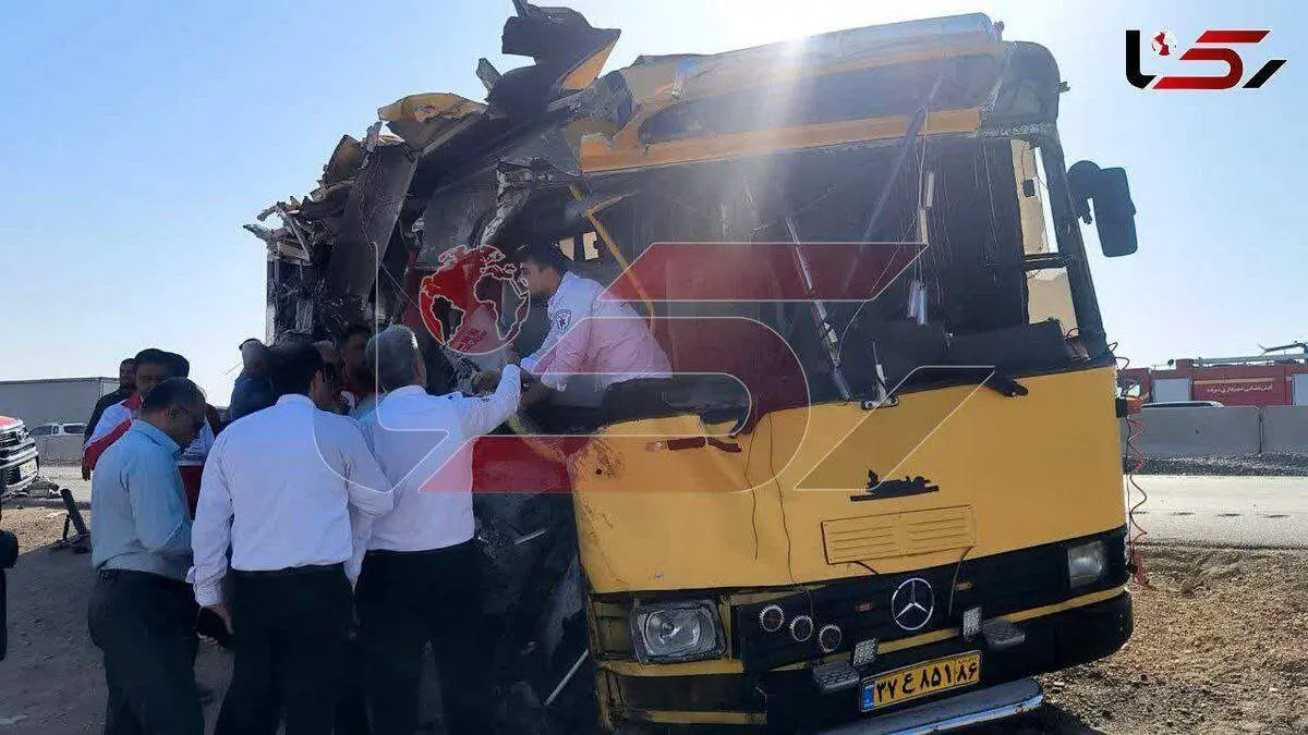  علت تصادف اتوبوس دانشجویان در سمنان اعلام شد