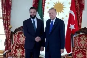دیدار جولانی و‌ اردوغان در ترکیه 
