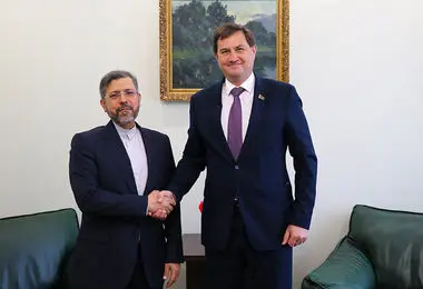 رایزنی خطیبزاده و وزیر خارجه بلاروس درباره تقویت روابط دوجانبه