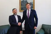 رایزنی خطیب‌زاده و وزیر خارجه بلاروس درباره تقویت روابط دوجانبه