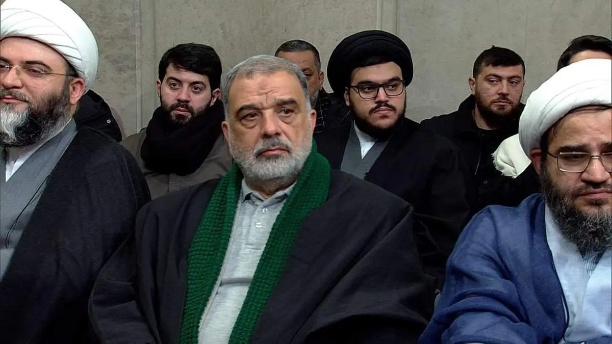 عکس از پسر سیدحسن نصرالله در دیدار امروز با رهبری + ببینید