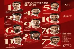 اعلام ترکیب پرسپولیس برابر پیکان