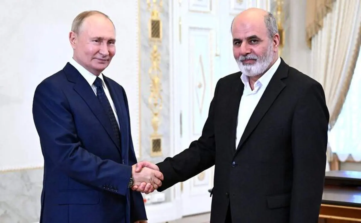 دیدار علی اکبر احمدیان با پوتین