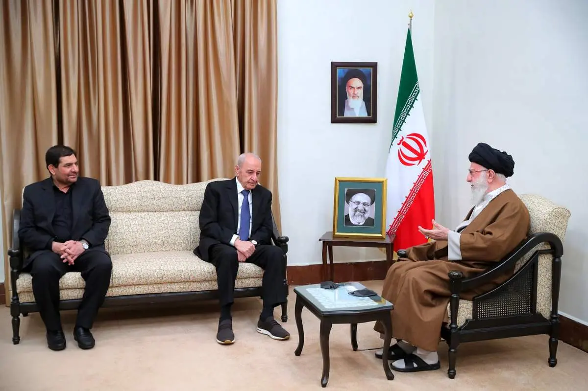 دیدار رهبر انقلاب با رییس مجلس لبنان
