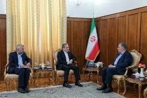 دیدار و گفت‌وگوی رئیس اتاق ایران با وزیر امور خارجه