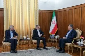 دیدار و گفت‌وگوی رئیس اتاق ایران با وزیر امور خارجه