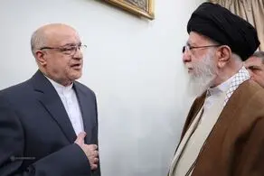 دیدار سفیر جانباز ایران در لبنان با رهبر انقلاب 