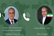 گفت‌وگوی تلفنی وزیر خارجه پاکستان با عراقچی 