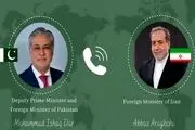 گفت‌وگوی تلفنی وزیر خارجه پاکستان با عراقچی 