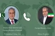 گفت‌وگوی تلفنی وزیر خارجه پاکستان با عراقچی 