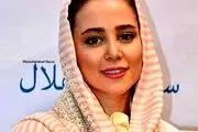 الناز حبیبی با چهره پیر شده/ عکس
