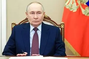 پیام نوروزی ولادیمیر پوتین به آیت الله مجتبی خامنه ای 