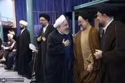 تصویر جالب از خوش و بش روحانی، خاتمی و سیدحسن خمینی + ببینید 