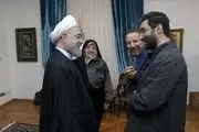 عکس دیدنی و جالب از حسن روحانی و آذری جهرمی + ببینید 