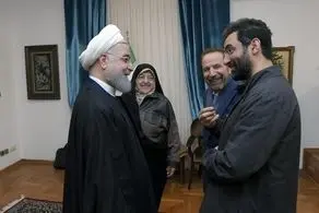 عکس دیدنی و جالب از حسن روحانی و آذری جهرمی + ببینید 