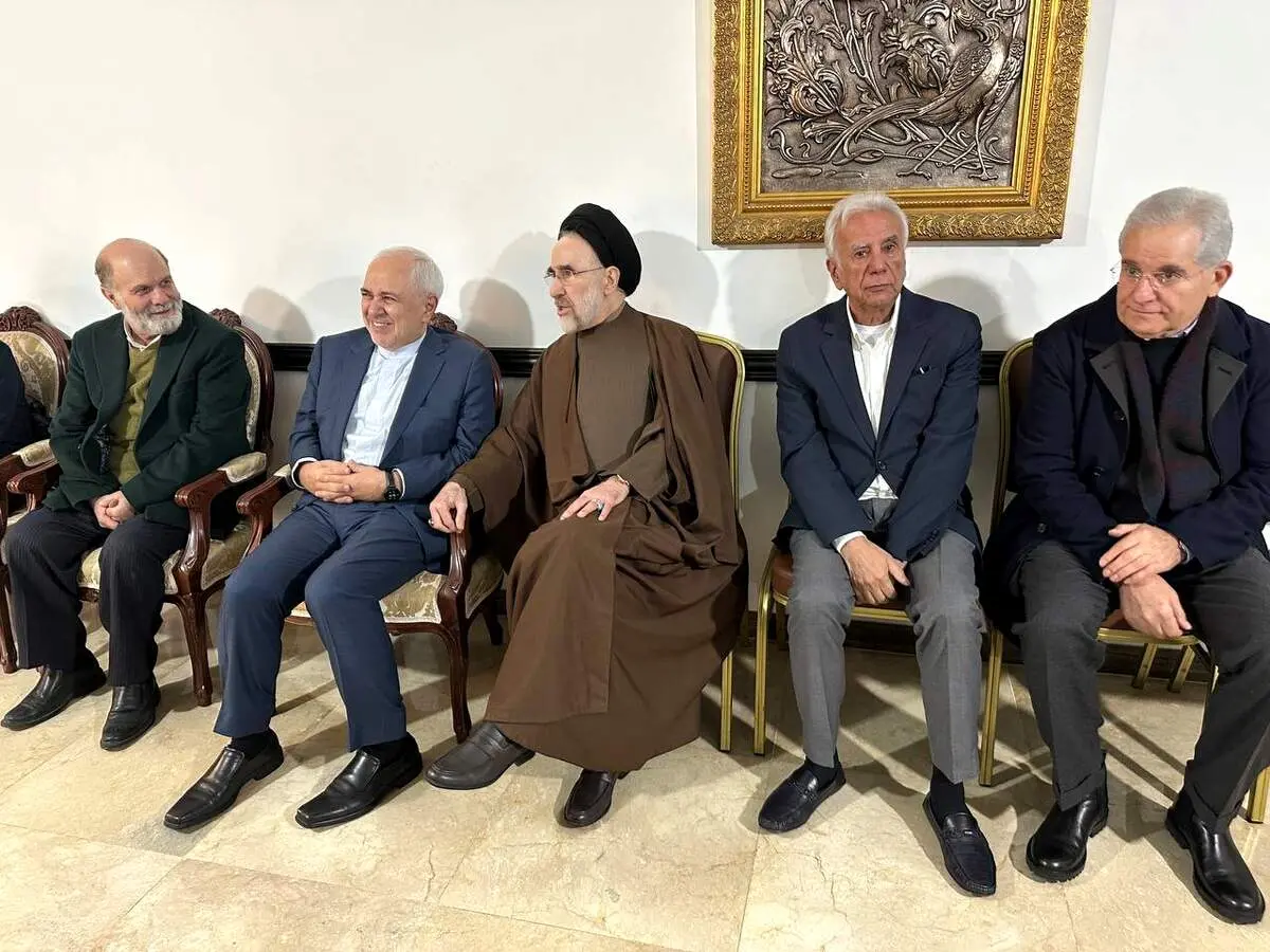 تصاویر دلنشین از هم‌نشینی ظریف با سیدمحمد خاتمی