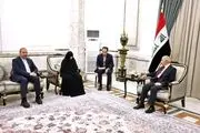 دیدار جمیله علم الهدی با رئیس جمهور عراق