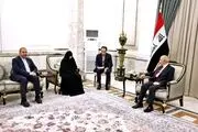 دیدار جمیله علم الهدی با رئیس جمهور عراق