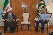 دیدار وزیر دفاع با رئیس سازمان قضایی نیروهای مسلح