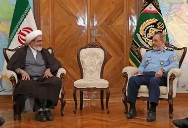 دیدار وزیر دفاع با رئیس سازمان قضایی نیروهای مسلح