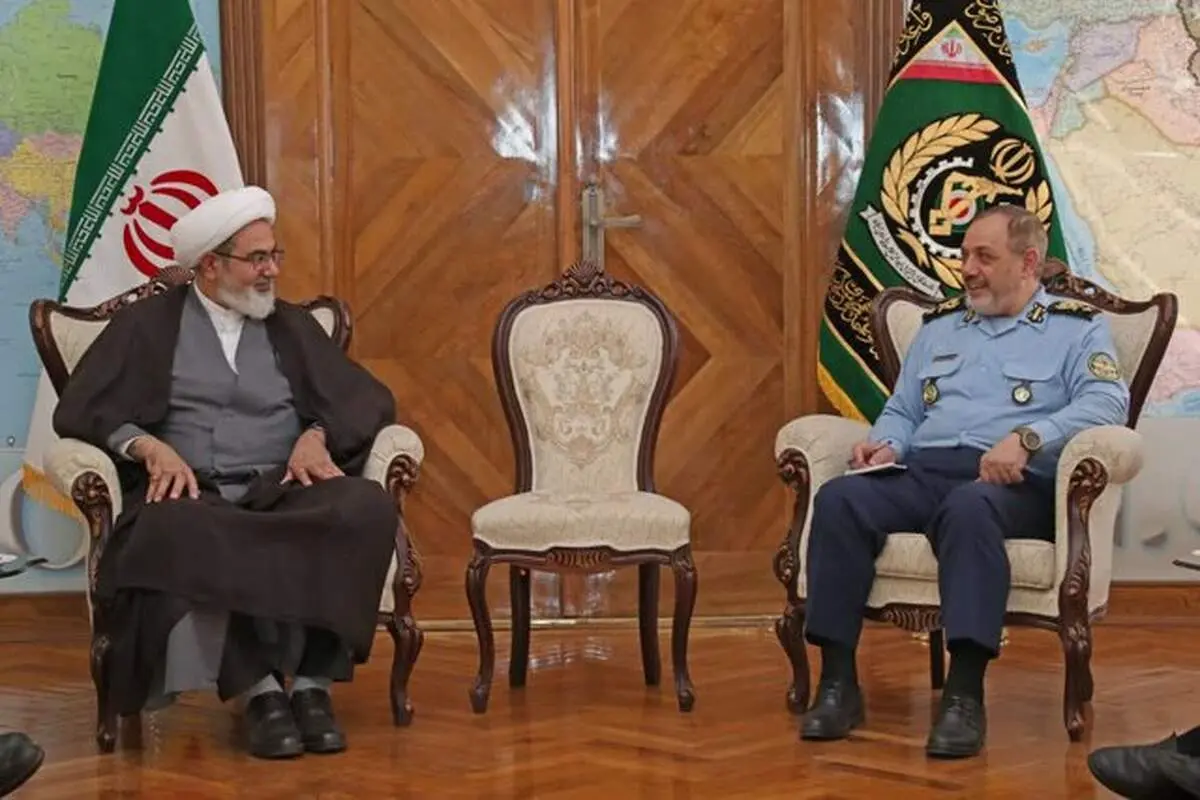 دیدار وزیر دفاع با رئیس سازمان قضایی نیروهای مسلح