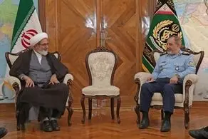 دیدار وزیر دفاع با رئیس سازمان قضایی نیروهای مسلح