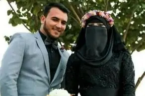 جنجال لباس این عروس و داماد عجیب!+عکس 