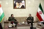 دیدار وزیر دفاع تاجیکستان با فرمانده کل ارتش ایران 
