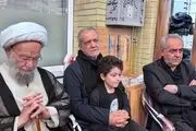 حضور پزشکیان در جمع عزاداران عاشورای حسینی در تبریز