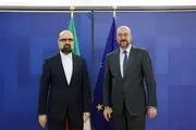 سفیر ایران استوارنامه خود را به رئیس شورای اروپا تقدیم کرد