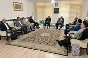 محمدعلی ابطحی با فوتبالیست‌ها دیدار کرد 