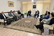 محمدعلی ابطحی با فوتبالیست‌ها دیدار کرد 