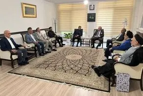 محمدعلی ابطحی با فوتبالیست‌ها دیدار کرد 