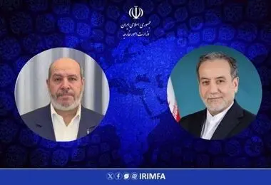 پیام تبریک عراقچی به رئیس جدید دفتر سیاسی جنبش حماس