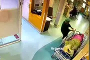 لحظه  دلخراش و غم انگیز سکته پزشک سرشناس مشهدی در حین طبابت

