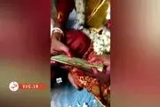 مسابقه عروس و داماد وسط مراسم سوژه شد+فیلم