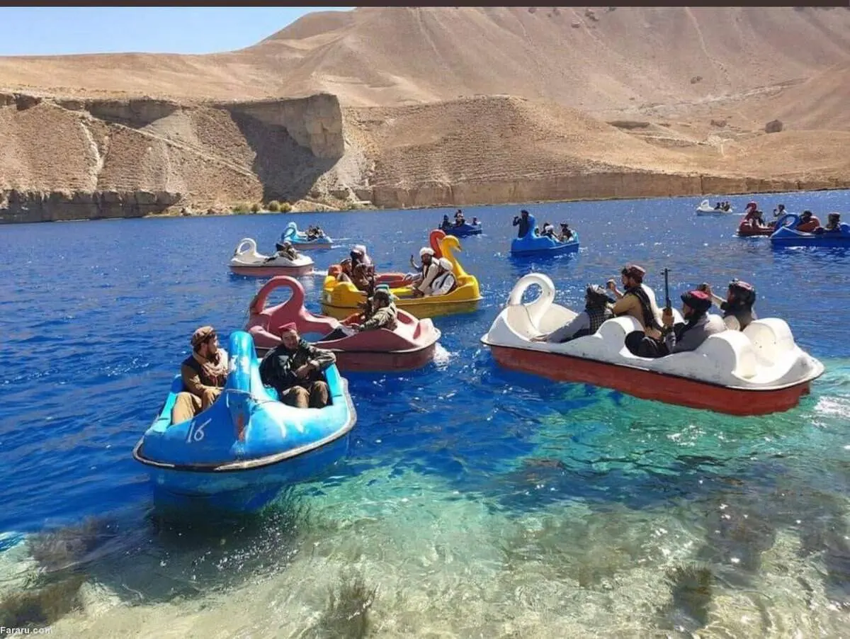 حضور ترسناک نیروهای طالبان در این مکان زیبا!+ فیلم