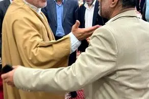 لباس جالب علی شمخانی+ببینید