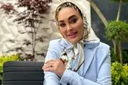 الهام حمیدی با استایل عجیب / عکس